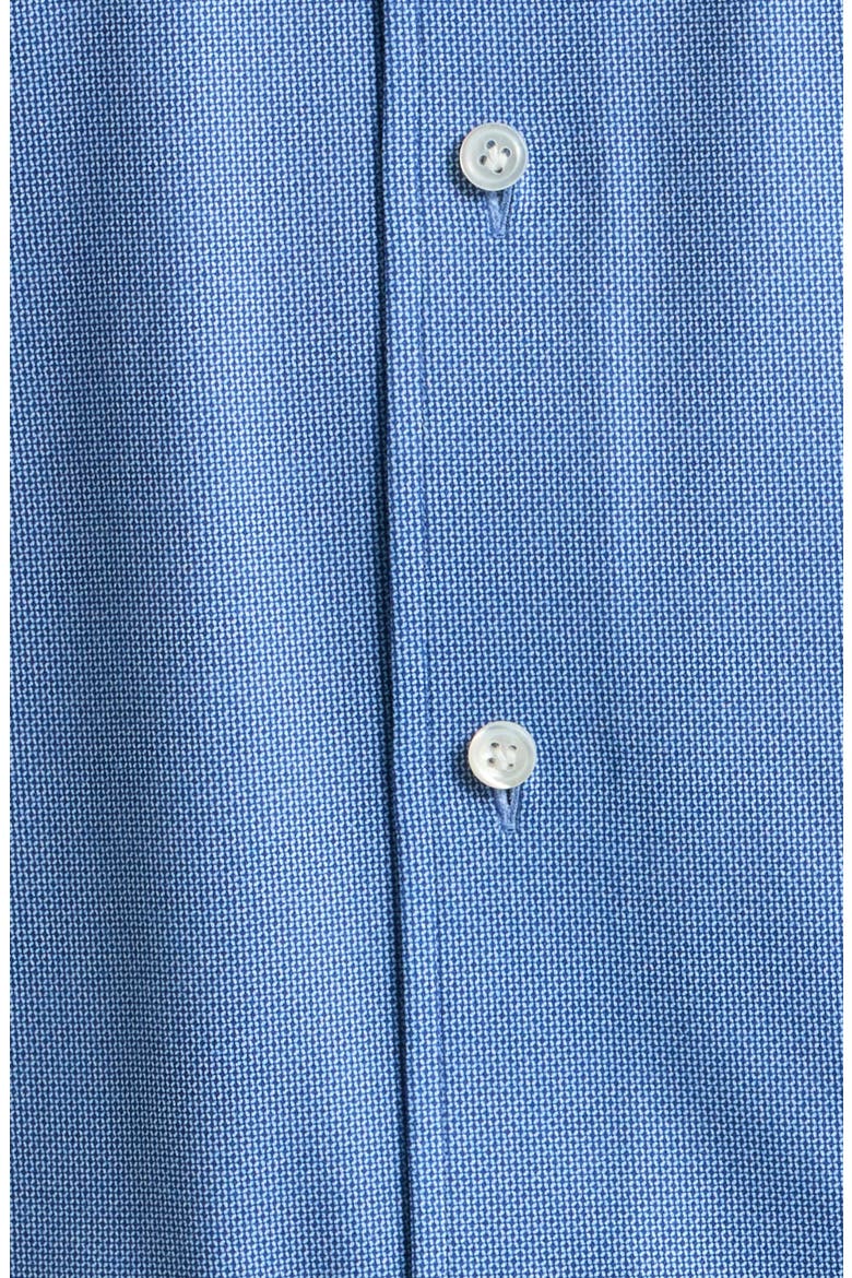 Excursionist Flex Tailored Fit Microprint Wrinkle Resistant Button-Up Shirt, Alternate, color, WINDY BLUE