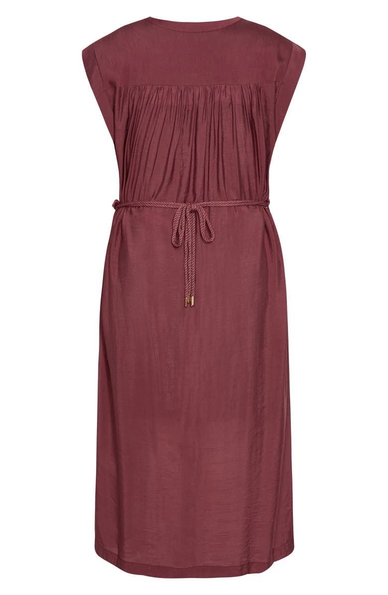 City Chic Rosemary Cap Sleeve Dress, Alternate, color, 