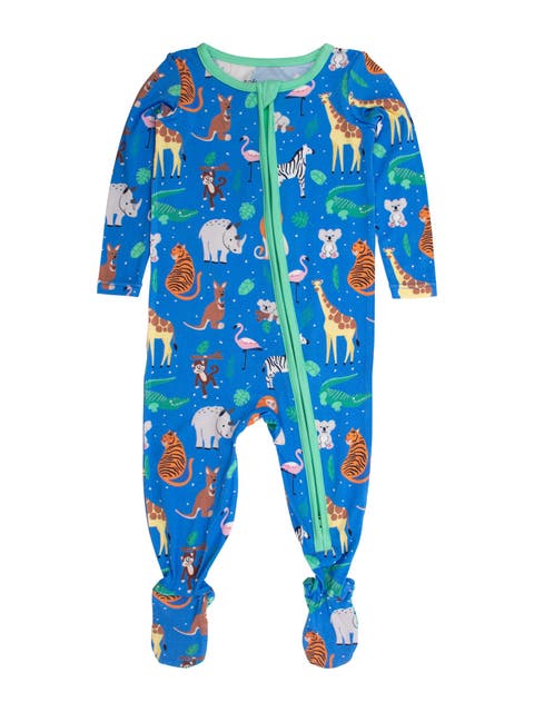 SoftSnooze Gender Inclusive One Piece Footie Pajamas