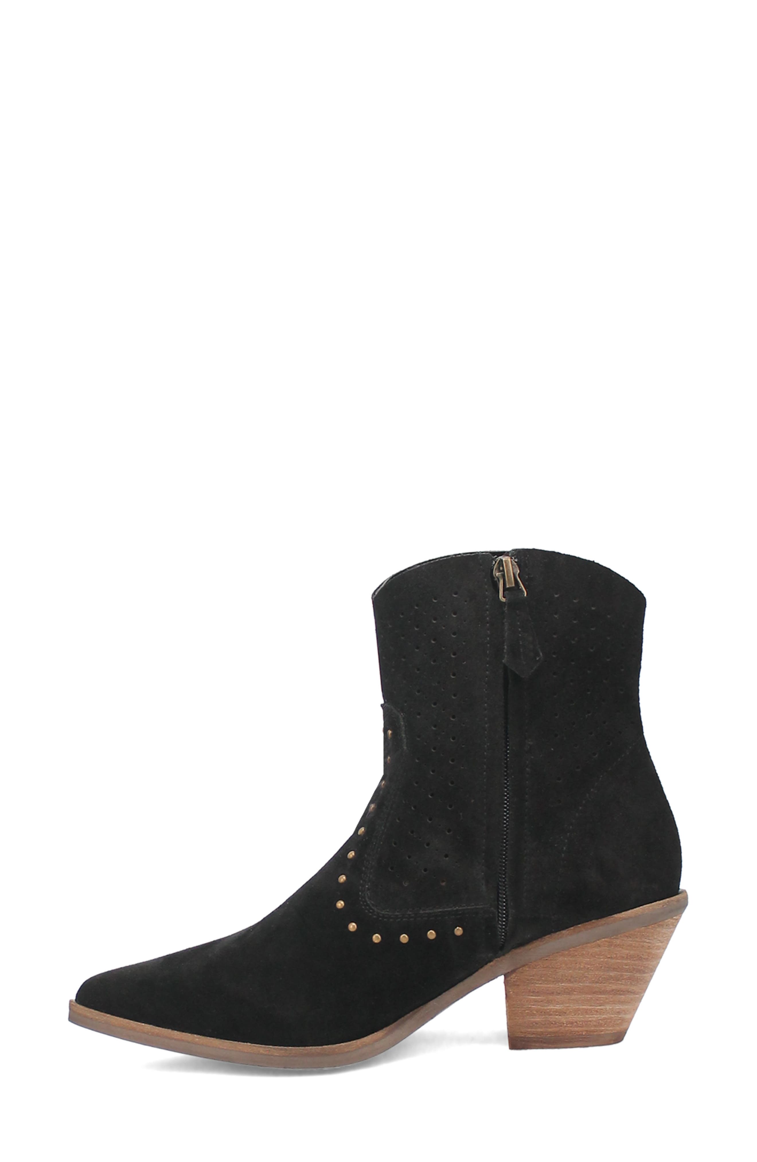 Dingo Miss Side Zip Western Boot, Alternate, color, 