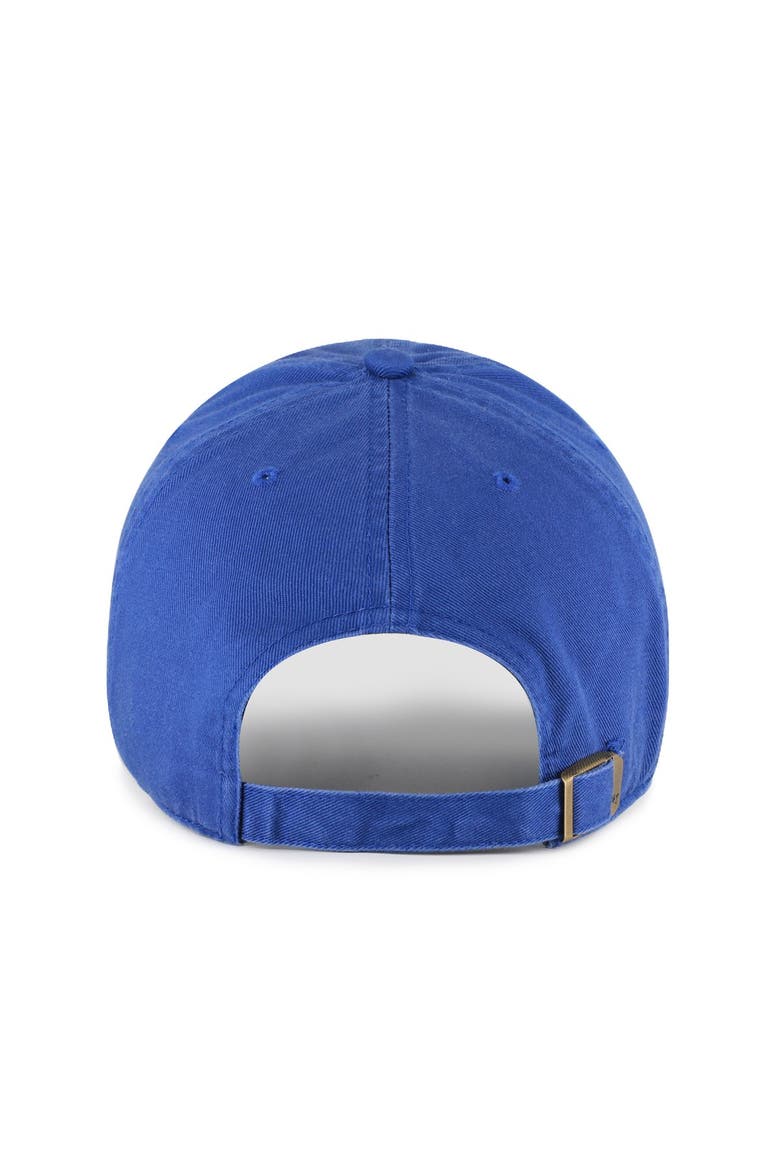 Men's '47 Royal Seattle Seahawks Throwback Graphic Clean Up Adjustable Hat, Alternate, color, Royal