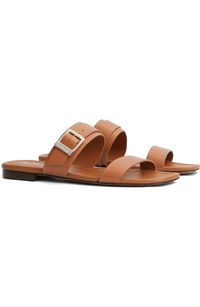 Barbour Louise Slide Sandal, Main, color, Tan