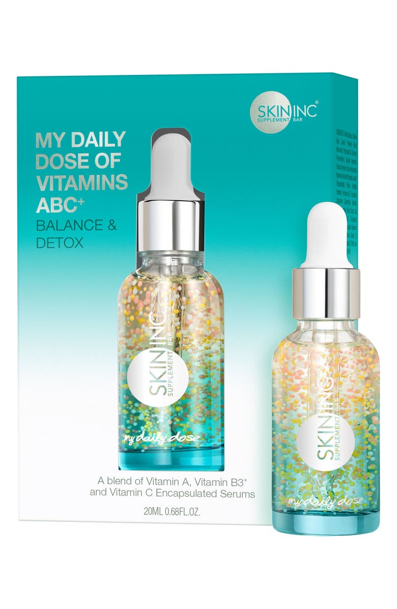 SKIN INC<sup>®</sup> SUPPLEMENT BAR Skin Inc. My Daily Dose of Vitamins ABC Serum to Balance & Detox, Alternate, color, 
