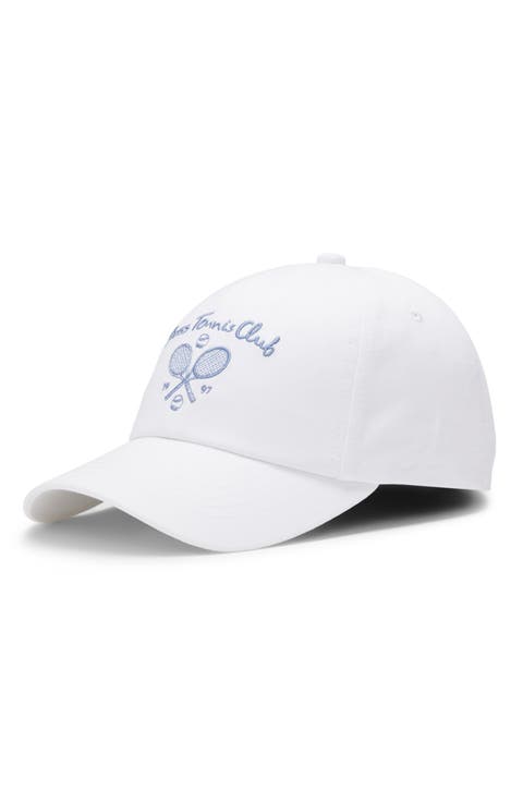 Tennis Club Adjustable 6-Panel Baseball Cap