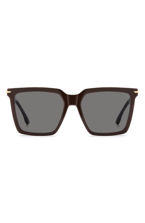 56mm Square Sunglasses