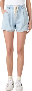 BLANKNYC Tie Waist Denim Shorts
