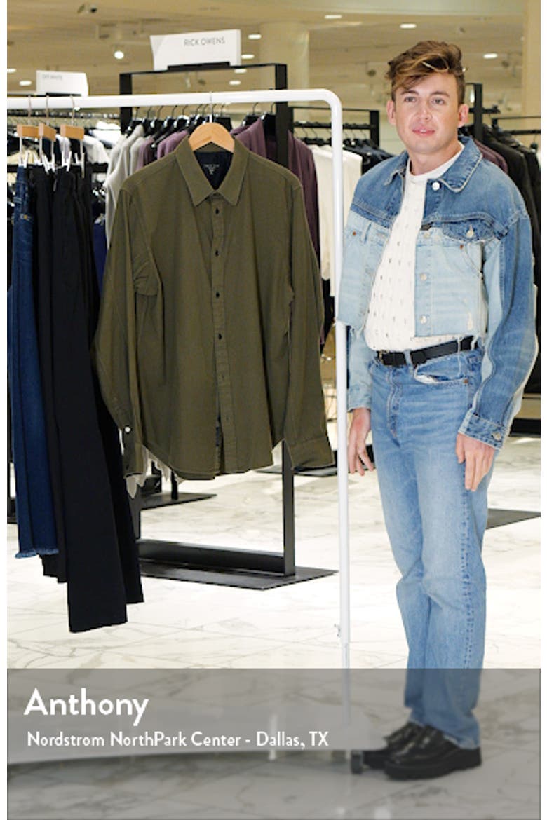 Fit 2 Solid Cotton Button-Up Shirt video