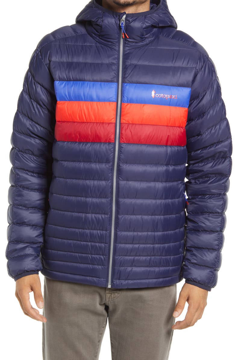 Cotopaxi Fuego Water Resistant 800 Fill Power Hooded Down Jacket, Alternate, color, 