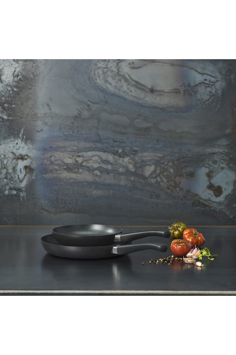 Classic Induction 2-Piece Fry Pan Set, 8-Inch & 10.25-Inch, Alternate, color, Black