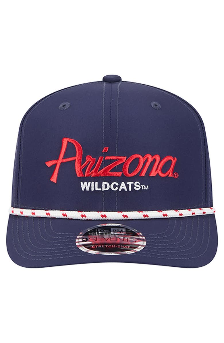 New Era Men's New Era Navy Arizona Wildcats Script Performance Rope 9SEVENTY Adjustable Hat, Alternate, color, Navy