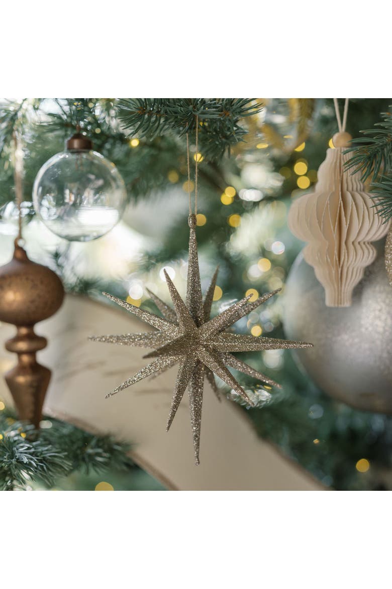 2.25" Clear Glass Ornament, Alternate, color, Clear