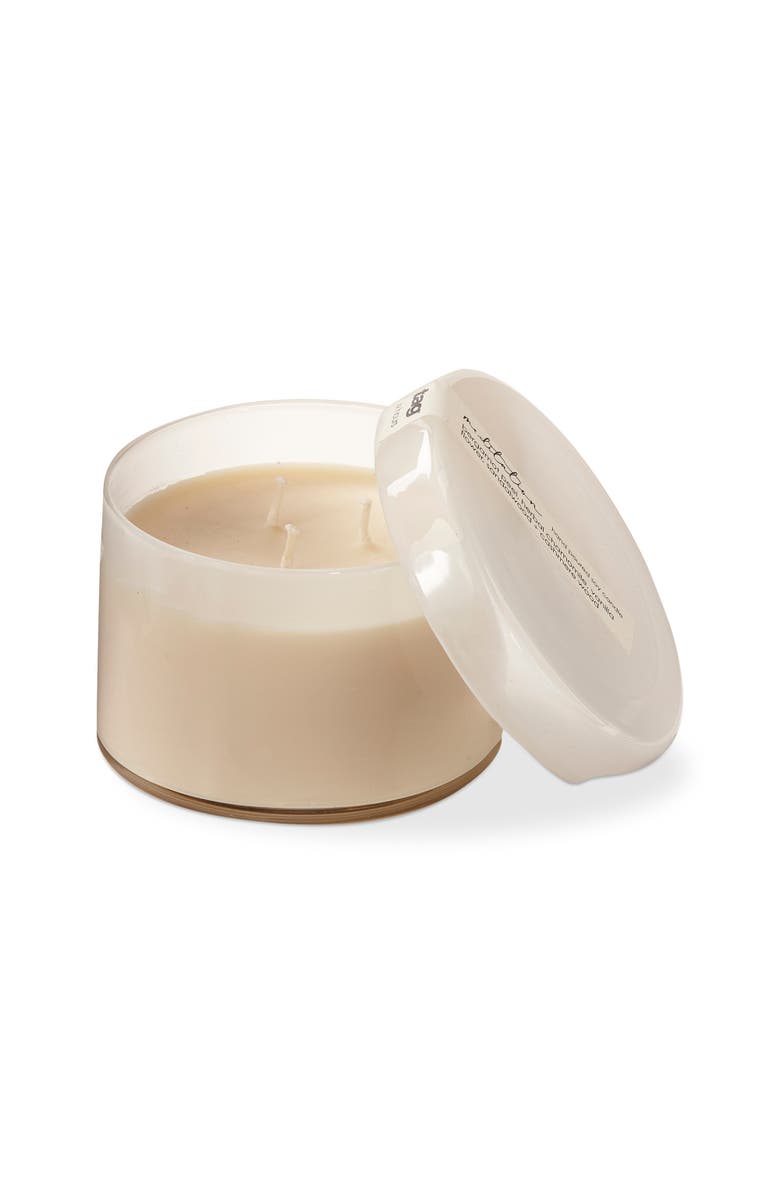 tag Meditation Candle with Lid - Scented Jar for Relaxation, Main, color, White