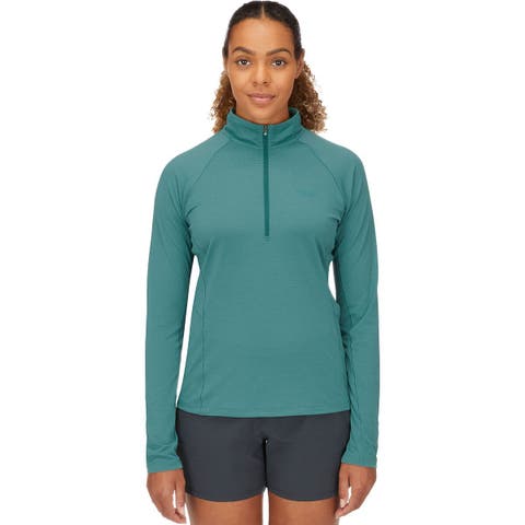 Sonic Long-Sleeve Zip T-Shirt - Women's