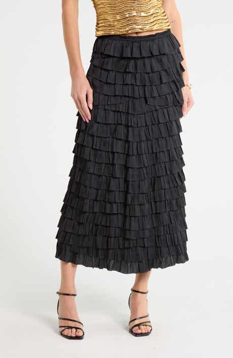 Eloise Layered Ruffle Skirt