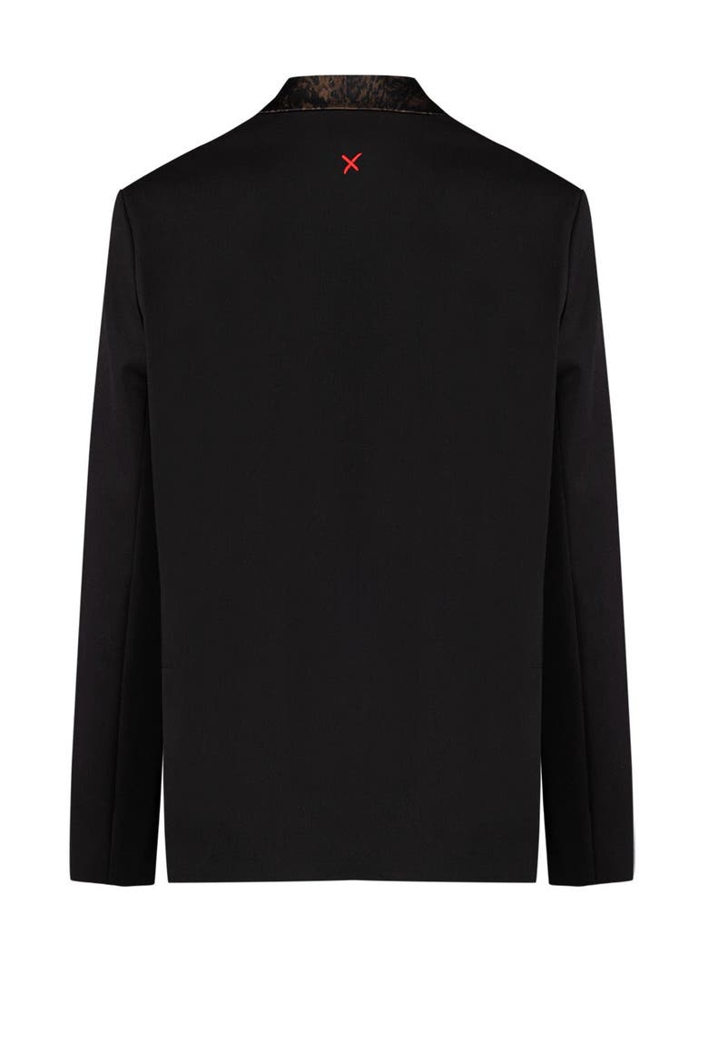 Your *Itch Kangaroo Collar Blazer Jacket, Alternate, color, BLACK