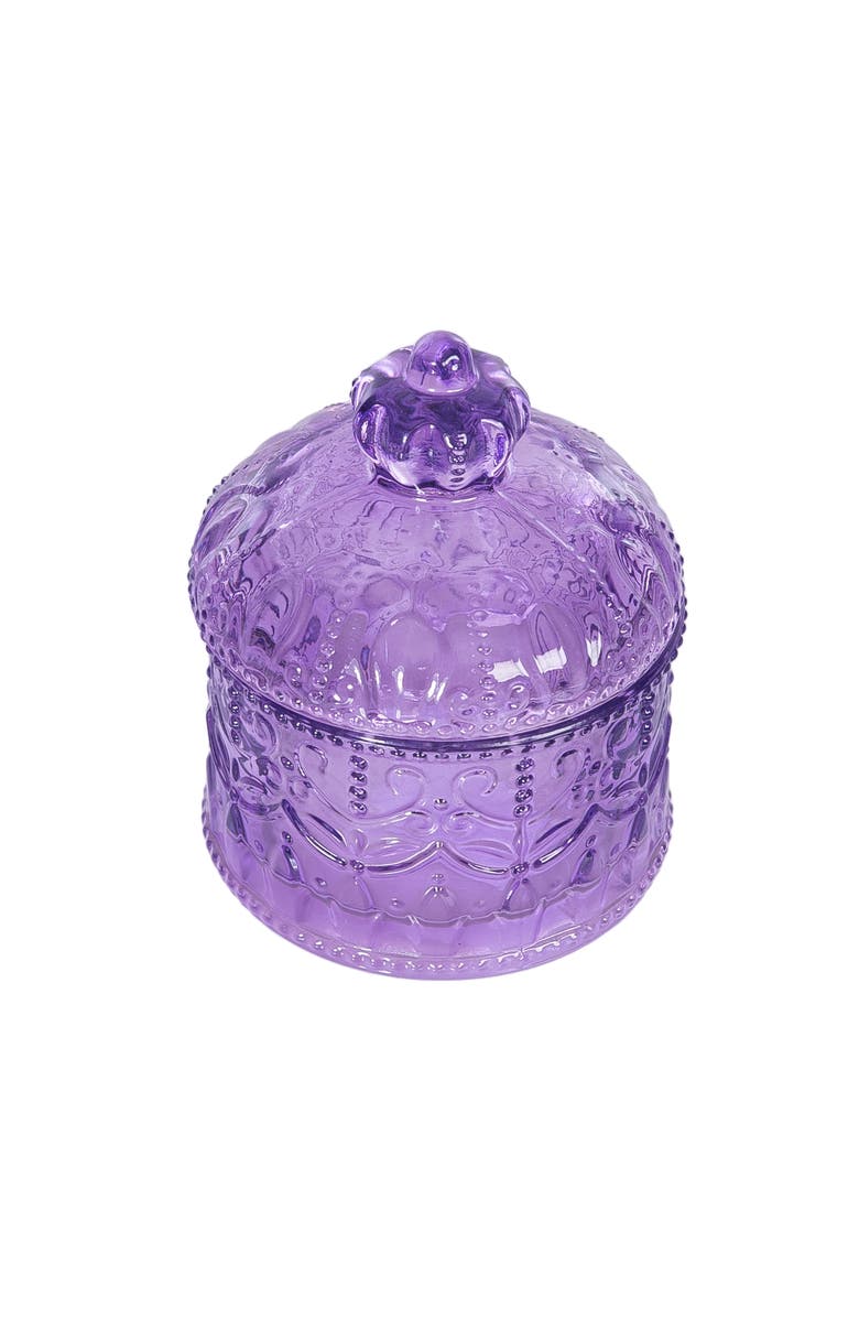 Gallerie II Lavender Decorative Keepsake Box, Alternate, color, Purple