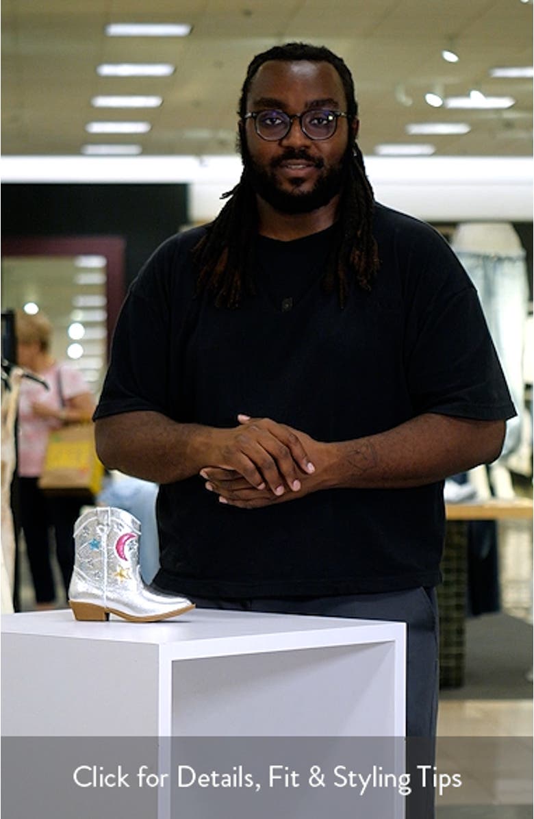 Spring Metallic Western Boot, sales video thumbnail