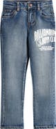Billionaire Boys Club Kids' Storm Graphic Straight Leg Jeans
