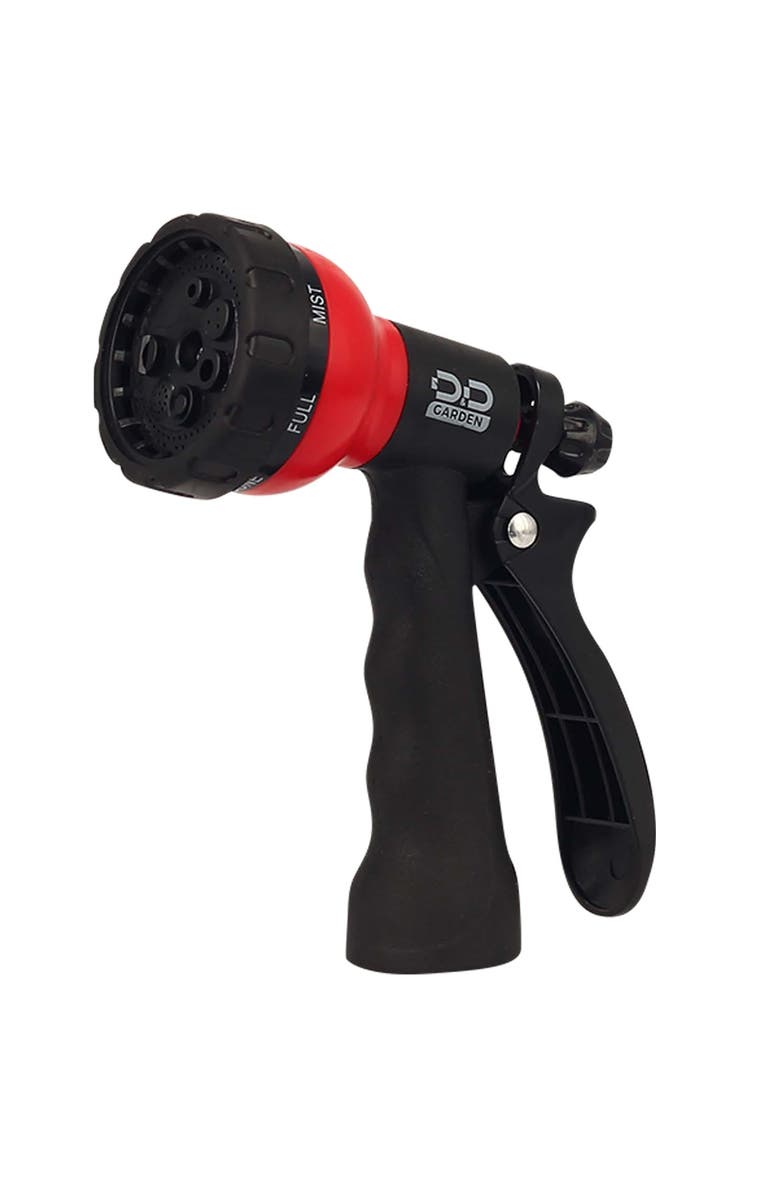 D&D Garden Hose Nozzle 7 Spray Patterns, Alternate, color, Multicolored