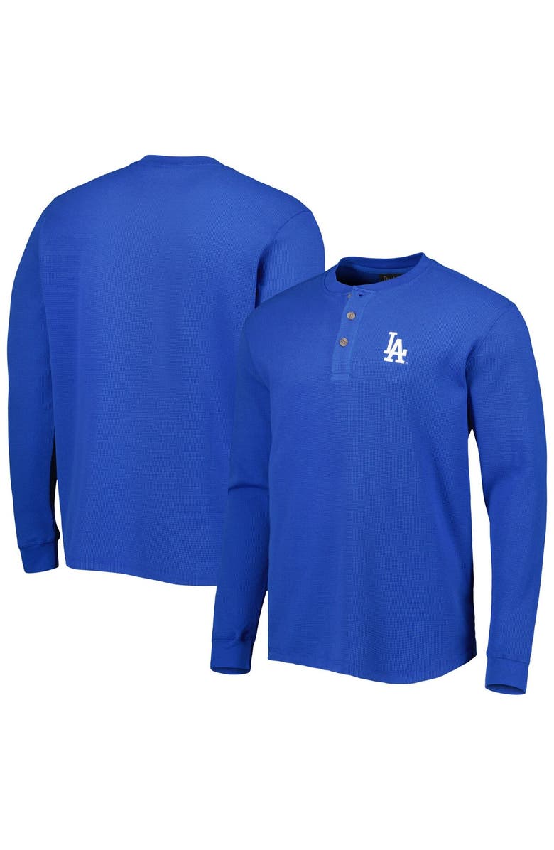 DUNBROOKE Men's Dunbrooke Los Angeles Dodgers Royal Maverick Long Sleeve T-Shirt, Main, color, Royal