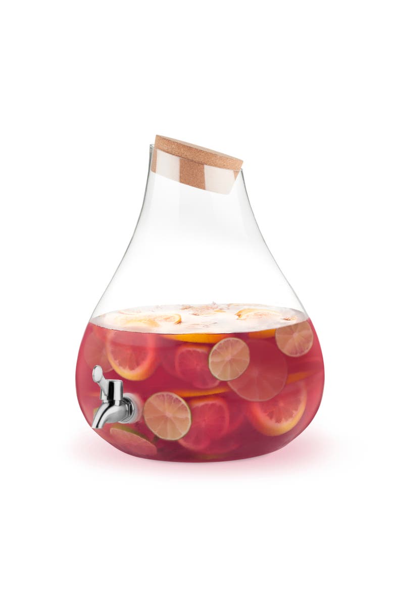 TWINE Pearl Beverage Dispenser, Main, color, Clear