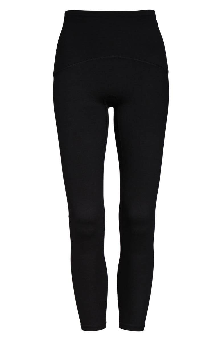 SPANX<sup>®</sup> SPANXshape<sup>™</sup> Booty Boost<sup>®</sup> 7/8 Leggings, Alternate, color, Very Black