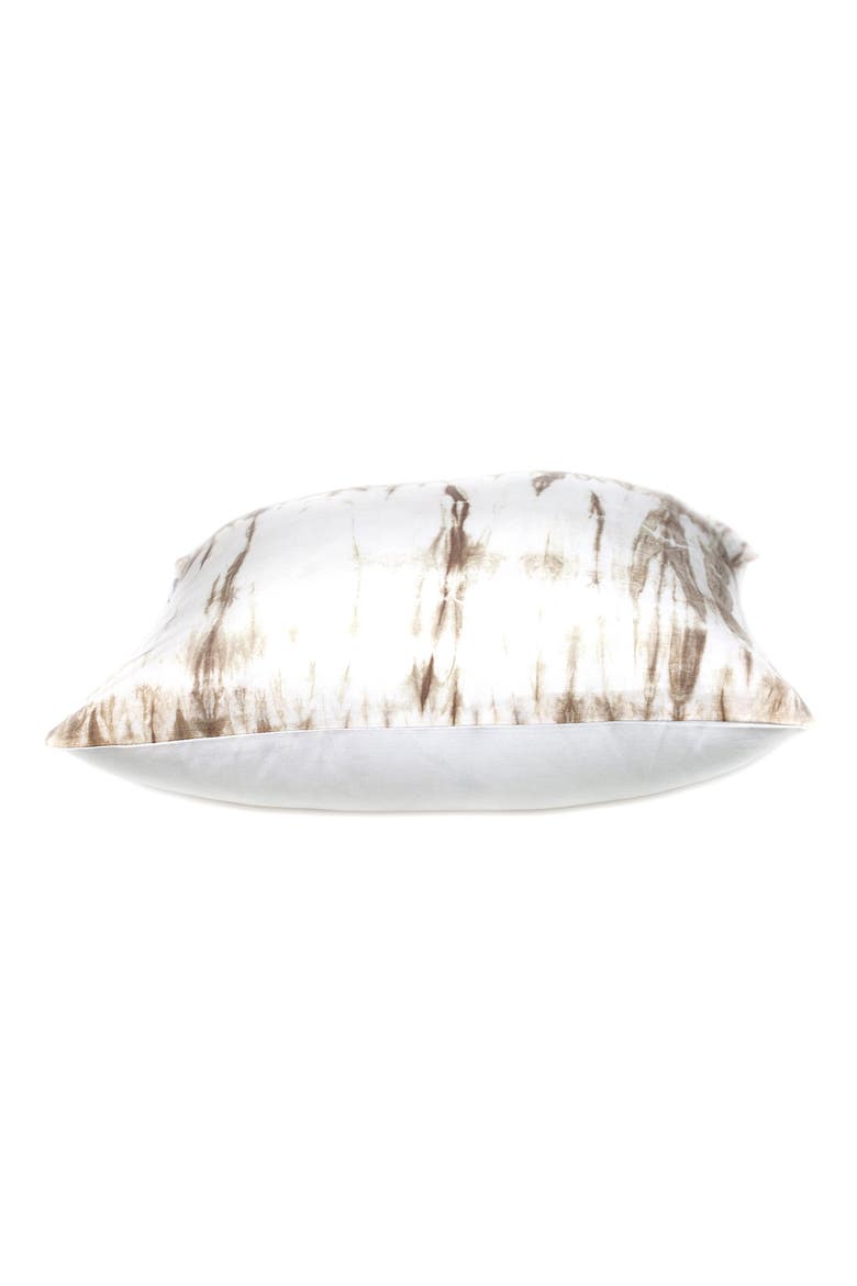 Marble Throw Pillow, Alternate, color, WHITE