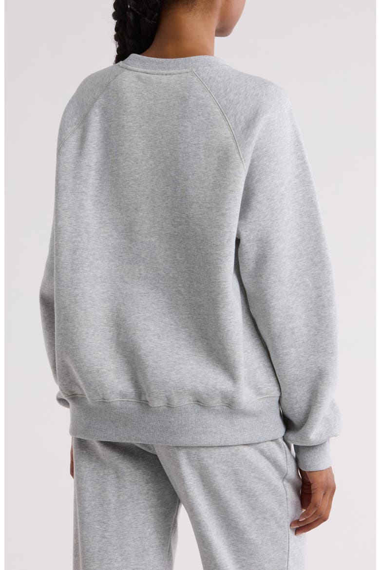 Raglan Sleeve Sweatshirt, Alternate, color, GREY SOFT HEATHER