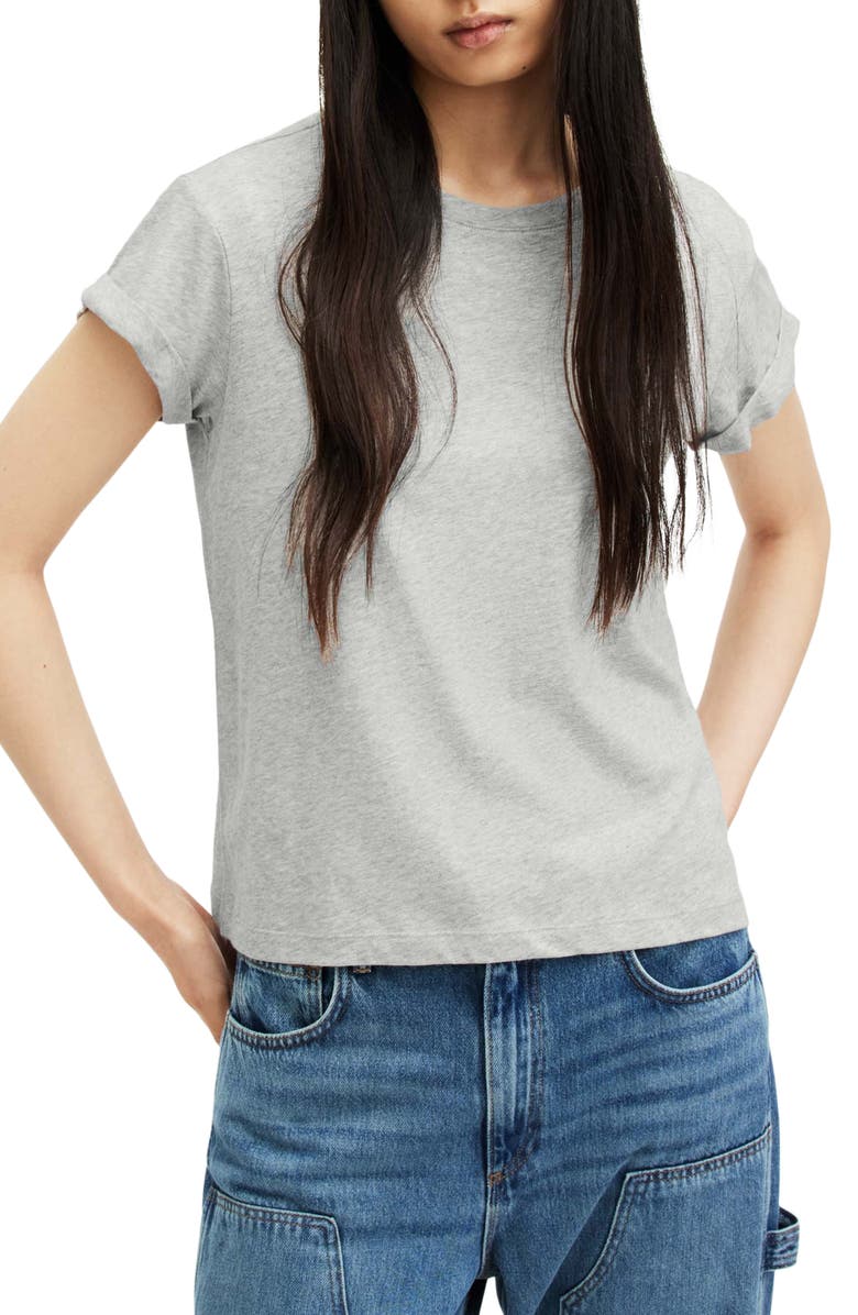 AllSaints Anna Cotton T-Shirt, Main, color,
