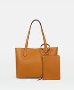Modher Elba Structured Tote In Vegetable-Tanned Leather