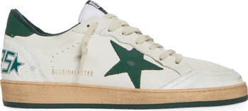 【送料&関税込】Golden  Ballstar Sneakers Golden Goose - Ballstar White Leather Low Top Sneaker
