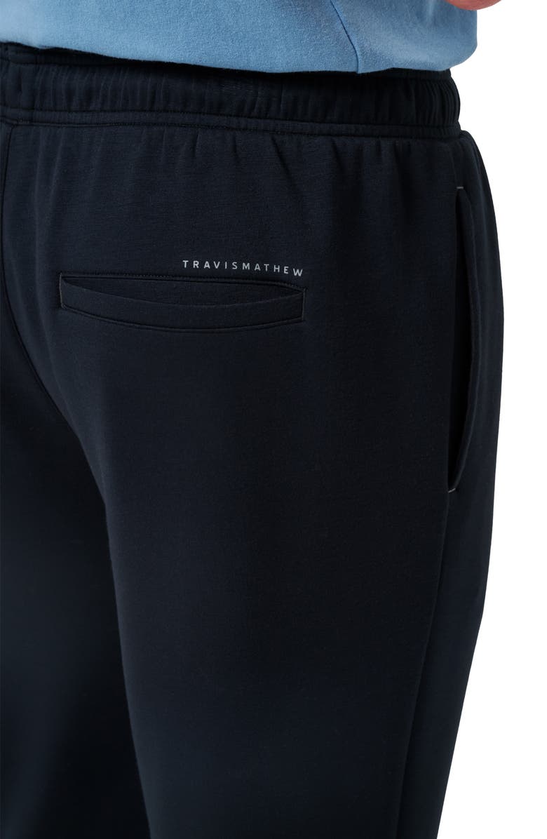 TravisMathew Fibercloud Drawstring Joggers, Alternate, color, Black