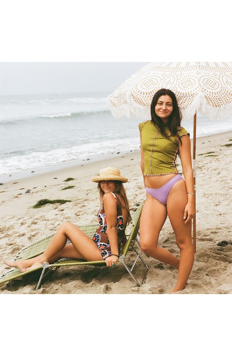 Seea Swimwear Leo Top - Women's, Alternate, color, Avo (Boucle)