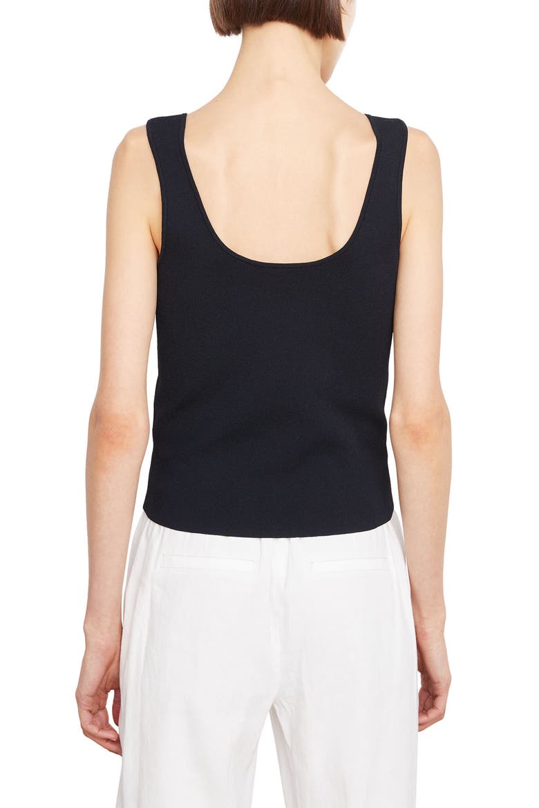 Scoop Neck Tank, Alternate, color, COASTAL BLUE