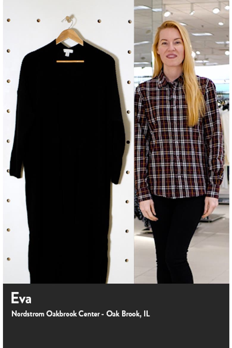 Open Front Maxi Cardigan video