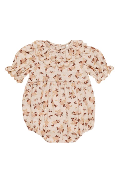 Live Scalloped Bib Bubble Romper (Baby)