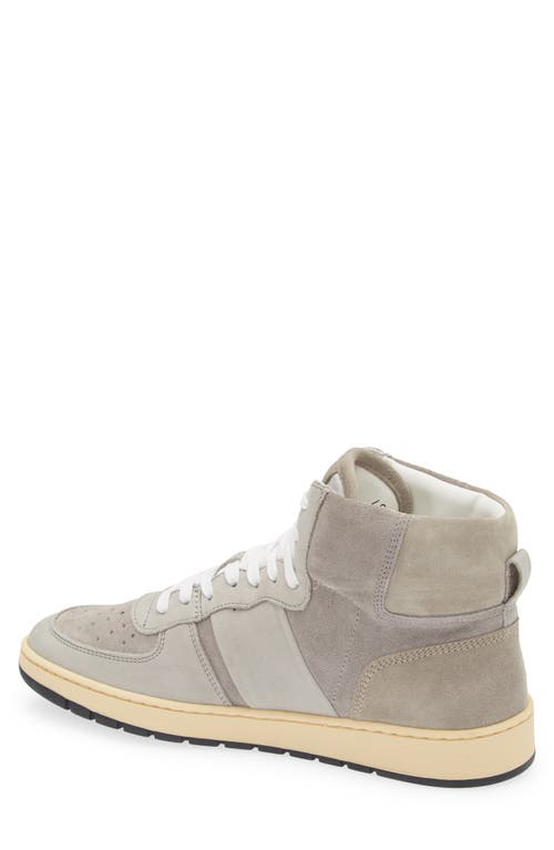 Collegium Pillar Destroyer High Top Sneaker In Gray