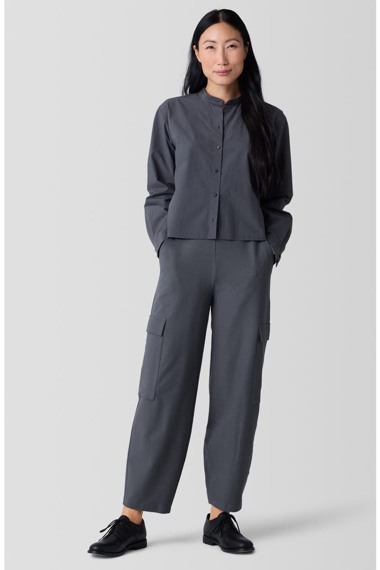 Ankle Lantern Cargo Pants, Alternate, color, EBONY