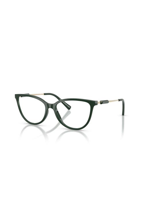 Armani Exchange 54mm Cat Eye Optical Glasses In Black