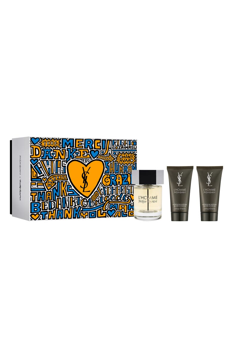 Yves Saint Laurent L'Homme Eau de Toilette Set $138 Value, Main, color, 