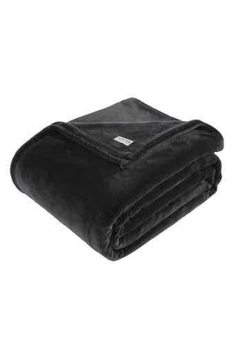 Kenneth Cole Solid Throw Blanket