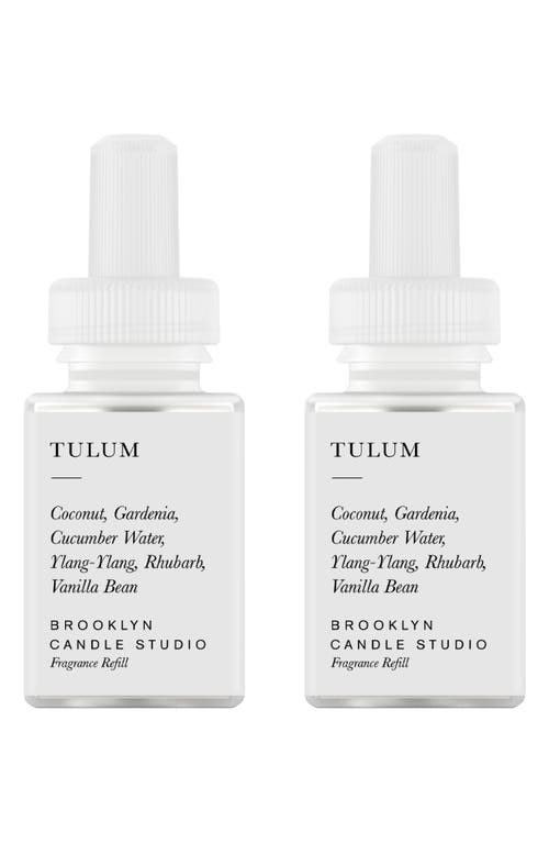 Pura X Brooklyn Candle Studio Tulum 2-pack Diffuser Fragrance Refills
