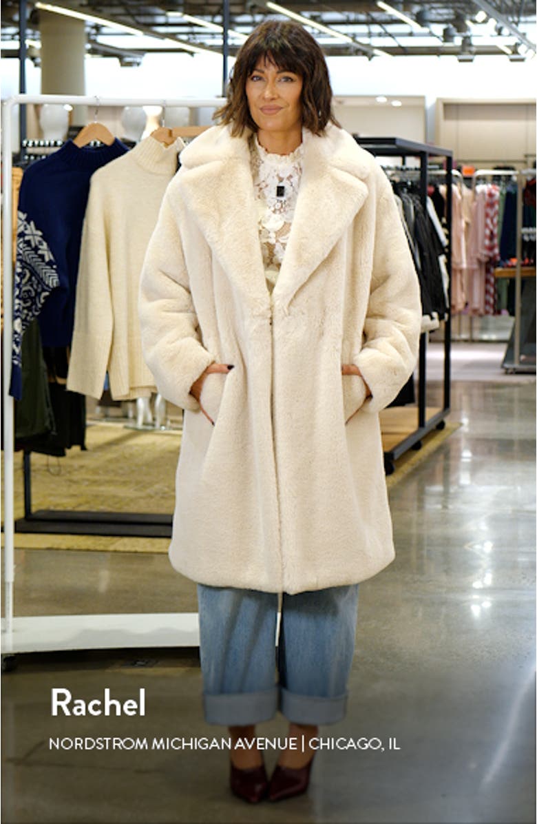 Stella Pluche<sup>™</sup> Faux Fur Coat, sales video thumbnail