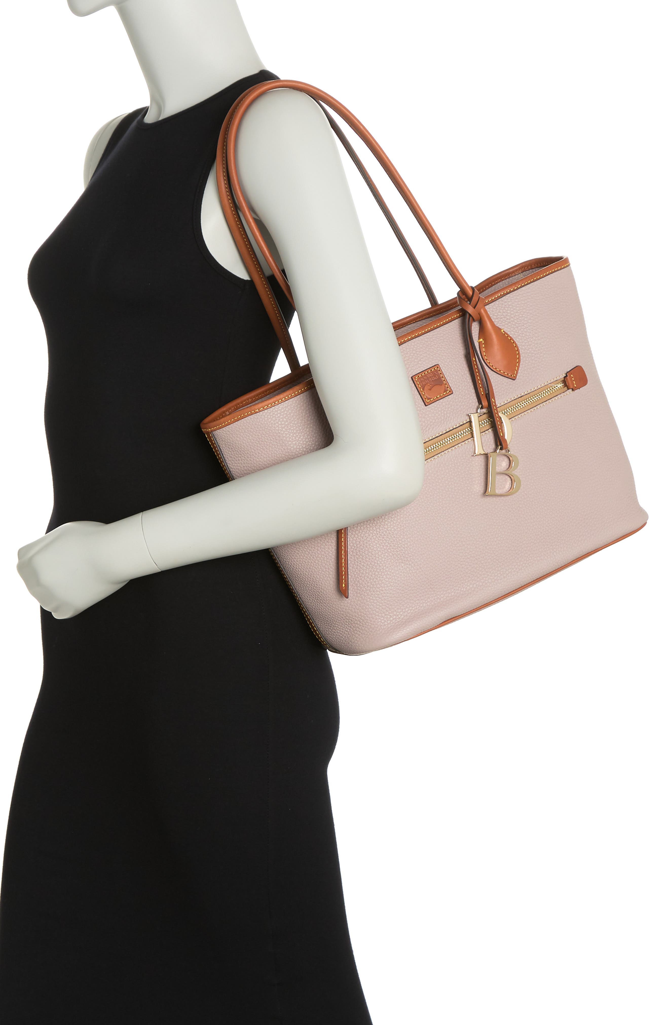 Dooney & Bourke DOONEY AND BOURKE Pebble Grain Leather Tote, Alternate, color, 