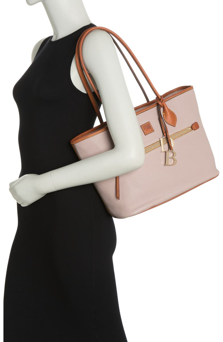Dooney & Bourke DOONEY AND BOURKE Pebble Grain Leather Tote, Alternate, color,