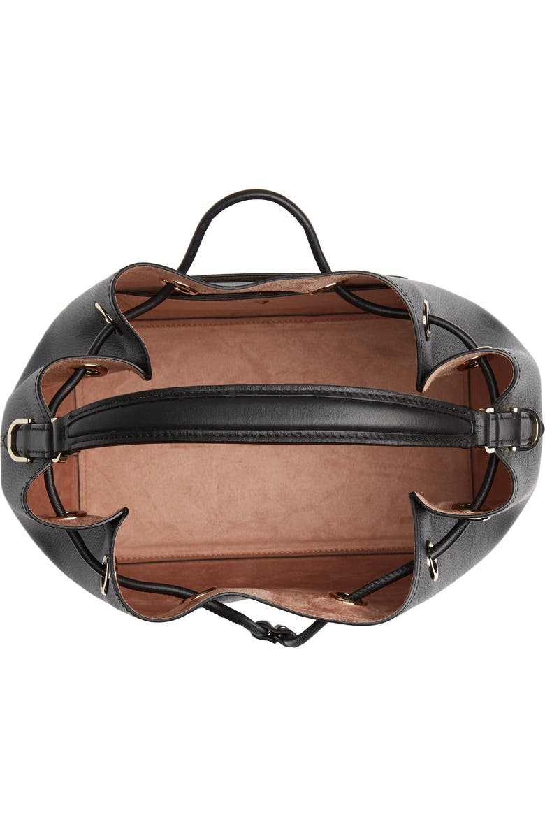 Kate Spade New York medium vivian leather bucket bag, Alternate, color,