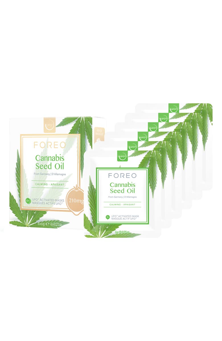 FOREO Cannabis Seed Oil UFO<sup>™</sup> Activated Smart Mask, Alternate, color,