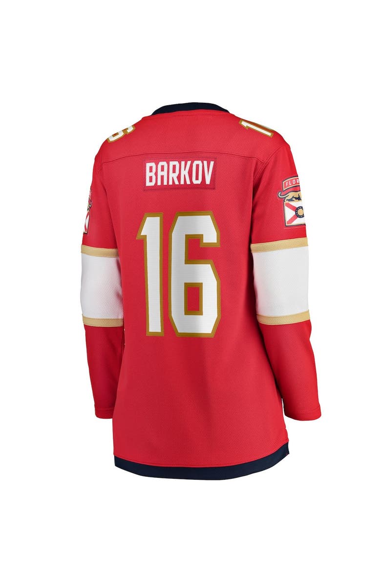 FANATICS Women's Fanatics Branded Aleksander Barkov Red Florida Panthers Home Captain Premier Breakaway Player Jersey, Main, color, Red