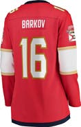 FANATICS Women's Fanatics Branded Aleksander Barkov Red Florida Panthers Home Captain Premier Breakaway Player Jersey
