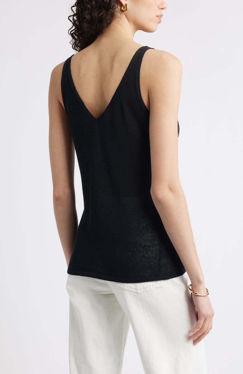 Nordstrom Double-V Line Blend Tank, Alternate, color,